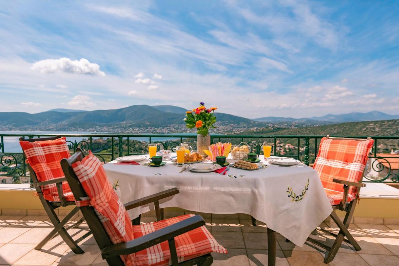 Georgia'S Holiday Apartment With Amazing Sea View Pórto Ráfti Exterior foto